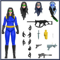 Baroness (Blue Suit) from G.I. Joe - Ultimates manufactured by Super7 [Loose]