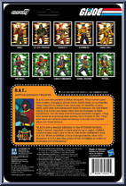 B.A.T. (Python Patrol) from G.I. Joe - ReAction Figures manufactured by Super7 [Back]