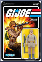 Bazooka (Arctic) from G.I. Joe - ReAction Figures manufactured by Super7 [Front]