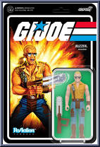 Buzzer from G.I. Joe - ReAction Figures manufactured by Super7 [Front]