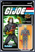Cobra Commander (Python Patrol) from G.I. Joe - ReAction Figures manufactured by Super7 [Front]
