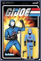 Cobra Commander (Vac Metal) from G.I. Joe - ReAction Figures manufactured by Super7 [Front]