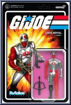 Cobra Mortal from G.I. Joe - ReAction Figures manufactured by Super7 [Front]
