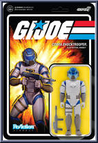 Cobra Shocktrooper (Rifle C) from G.I. Joe - ReAction Figures manufactured by Super7 [Front]