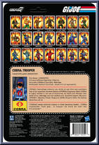 Cobra Trooper (Camouflage Infantry) from G.I. Joe - ReAction Figures manufactured by Super7 [Back]