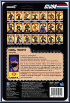 Cobra Trooper (Female) from G.I. Joe - ReAction Figures manufactured by Super7 [Back]