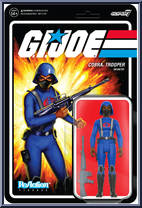 Cobra Trooper (Female) from G.I. Joe - ReAction Figures manufactured by Super7 [Front]