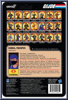 Cobra Trooper (Female) from G.I. Joe - ReAction Figures manufactured by Super7 [Back]