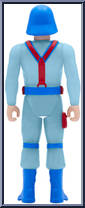 Cobra Trooper (Glow Patrol) from G.I. Joe - ReAction Figures manufactured by Super7 [Loose]