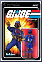 Cobra Trooper (Male) from G.I. Joe - ReAction Figures manufactured by Super7 [Front]