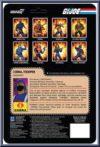 Cobra Trooper (Male) from G.I. Joe - ReAction Figures manufactured by Super7 [Back]