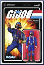 Cobra Trooper (Male) from G.I. Joe - ReAction Figures manufactured by Super7 [Front]