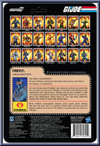 Firefly (Comic Version) from G.I. Joe - ReAction Figures manufactured by Super7 [Back]