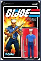 G.I. Joe Sailor from G.I. Joe - ReAction Figures manufactured by Super7 [Front]