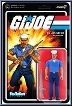 G.I. Joe Sailor from G.I. Joe - ReAction Figures manufactured by Super7 [Front]