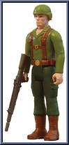 G.I. Joe Trooper (Solid Green Uniform) Action Figure