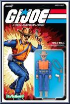 Wild Bill (Cartoon) from G.I. Joe - ReAction + manufactured by Super7 [Front]