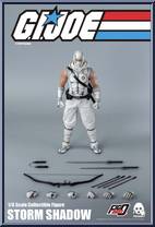 Storm Shadow from G.I. Joe - Basic Series manufactured by Threezero [Loose]