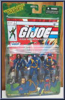 Baroness / Cobra Commander / Cobra Trooper from G.I. Joe - Valor vs Venom - Comic Book 3-Packs manufactured by Hasbro [Front]