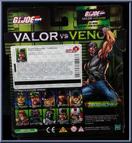 Sgt. Bazooka / Dreadnok Torch from G.I. Joe - Valor vs Venom - 2-Packs manufactured by Hasbro [Back]
