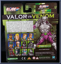 Cobra B.A.T. II v3.2 / Cobra B.A.T. V4 from G.I. Joe - Valor vs Venom - 2-Packs manufactured by Hasbro [Back]