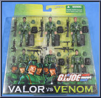 Infantry Division from G.I. Joe - Valor vs Venom - Exclusives manufactured by Hasbro [Front]