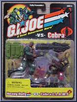 Heavy Duty vs. Cobra C.L.A.W.S. Action Figure