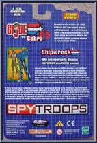 Shipwreck vs. Over Kill from G.I. Joe vs. Cobra - Spy Troops manufactured by Hasbro [Back]