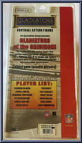 Hines Ward (Pitsburgh Steelers) from Gladiators of the Gridiron - Basic Series manufactured by Pro Specialties Group [Back]