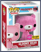 Gloomy Bear (Pink) (Flocked) from Gloomy the Naughty Grizzly - Pop! Vinyl Figures manufactured by Funko [Front]