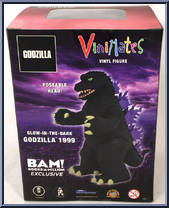 Godzilla 1999 from Godzilla - Vinimates manufactured by Diamond Select [Back]