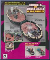 Godzilla vs. Mecha-Godzilla in Log Angeles Action Figure