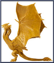 King Ghidorah from Godzilla - King of the Monsters - Basic Series manufactured by Jakks Pacific [Loose]