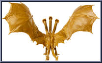 King Ghidorah from Godzilla - King of the Monsters - Basic Series manufactured by Jakks Pacific [Loose]