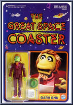 Gary Gnu from Great Space Coaster - Basic Series manufactured by Plastic Meatball [Front]
