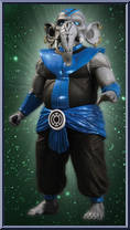 Brother Warth (Blue Lantern) Action Figure