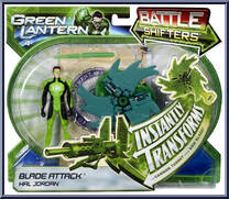 Blade Attack / Hal Jordan from Green Lantern - Movie - Battle Shifters manufactured by Mattel [Front]