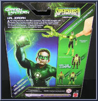 Hal Jordan from Green Lantern - Movie - Supercharged manufactured by Mattel [Back]