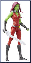 Gamora from Guardians of the Galaxy - Animated - Basic Series manufactured by Hasbro [Loose]