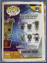 Dancing Groot (Ravagers) from Guardians of the Galaxy - Pop! Vinyl Figures manufactured by Funko [Back]