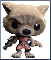 Rocket Raccoon (Flocked) Action Figure