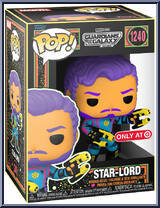 Star-Lord (Black Light) from Guardians of the Galaxy - Volume 3 - Pop! Vinyl Figures manufactured by Funko [Front]