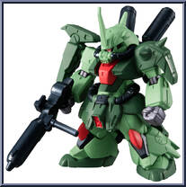 AMX-011S Zaku III Custom from Gundam Converge - 10th Anniversary Selection 02 manufactured by Bandai [Loose]