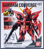 GAT-X303 Aegis Gundam from Gundam Converge - Series 21 manufactured by Bandai [Front]