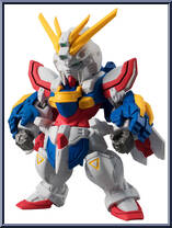 GF13-017NJII God Gundam from Gundam Converge - Series 08 manufactured by Bandai [Loose]