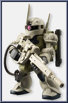 MS-05L Zaku I Sniper Type Action Figure