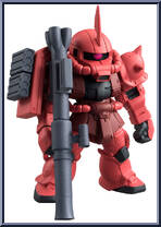 MS-06S Zaku II (Char's Custom) - Origin Equipment B / Bazooka from Gundam Converge - Series 02 manufactured by Bandai [Loose]
