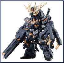 RX-0 Unicorn Gundam 02 Banshee (Destroy Mode) from Gundam Converge - Series 12 manufactured by Bandai [Loose]