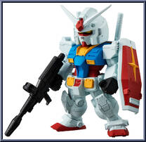 RX-78-02 Gundam (Cucuruz Doan's Island ver.) from Gundam Converge - Series 26 manufactured by Bandai [Loose]