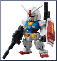 RX-78-02 Gundam (The Origin Version) from Gundam Converge - Series 03 manufactured by Bandai [Loose]